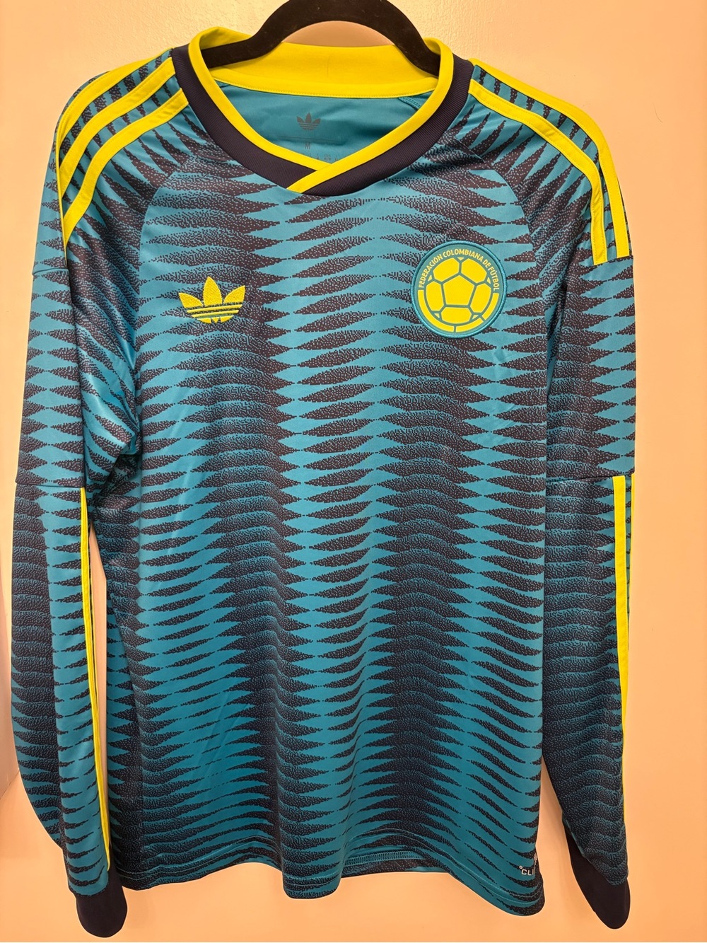 Adidas Colombia 2026 Away Long Sleeve Jersey Men M NWT JZ8804